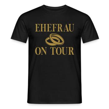 Hochzeit Heirat Junggesellenabschied Ehefrau - Männer T-Shirt - Schwarz - Vorne - AI Model Male 178 light (178cm)