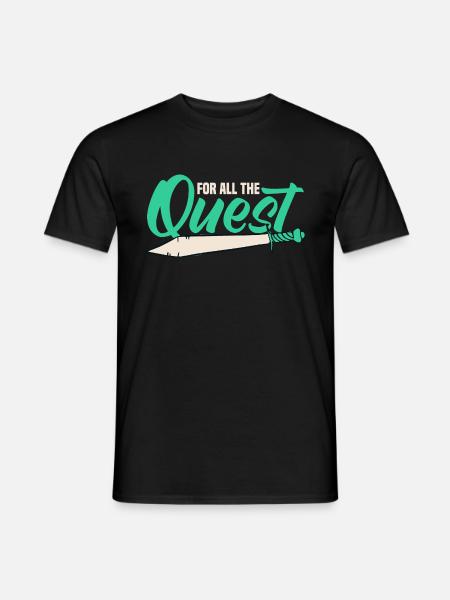 LARP live-action role-playing game - Men's T-Shirt - black