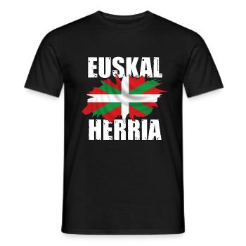 Ikurrina - Männer T-Shirt - Schwarz - Vorne - AI Model Male 178 light (178cm)