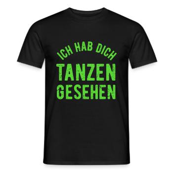 Cordula Ich Habe dich Tanzen Gesehen Geschenk - Männer T-Shirt - Schwarz - Vorne - AI Model Male 178 light (178cm)