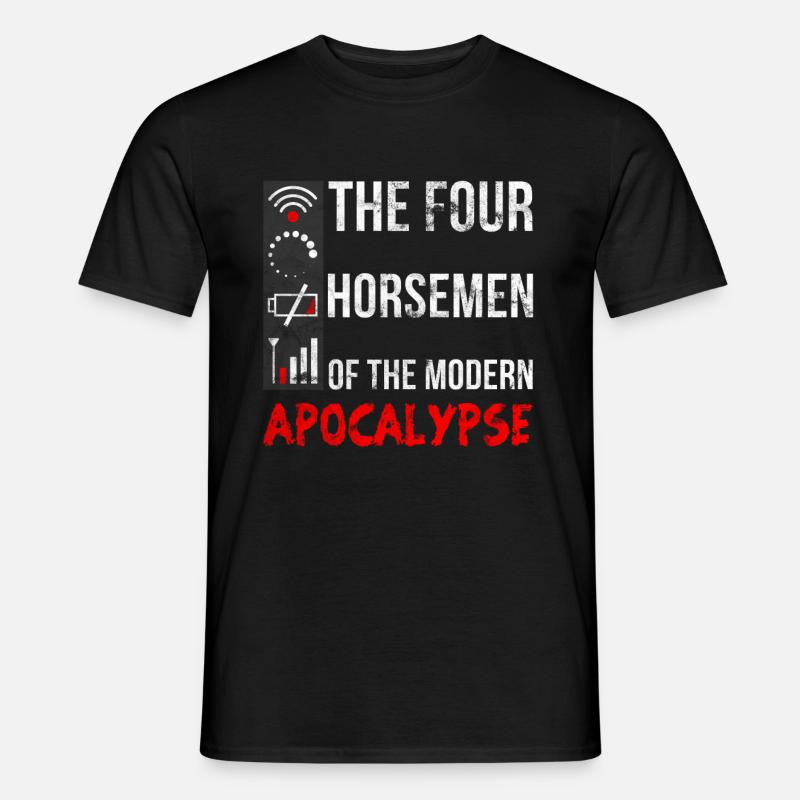 Modern Apocalypse - Männer T-Shirt - Schwarz