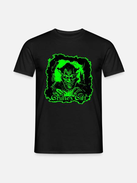 grünes Gift - Männer T-Shirt - Schwarz