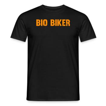 Mountainbike VTT Bike Idée cadeau - T-shirt homme - noir - Devant - AI Model Male 178 light (178cm)