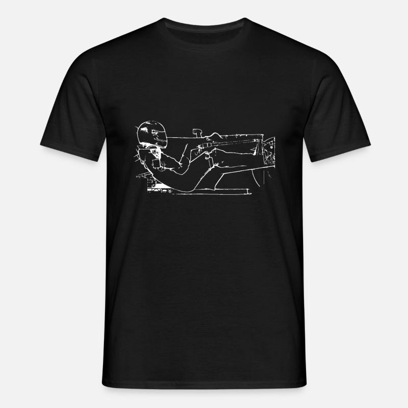 Cockpit - T-shirt til herrer - sort