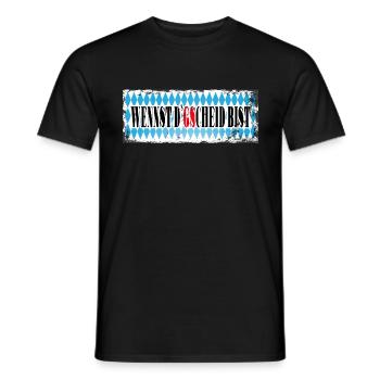 Biker Motorrad Boxer Abenteuer Gentlemen Scrambler - Männer T-Shirt - Schwarz - Vorne - AI Model Male 178 light (178cm)
