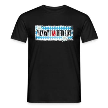 Biker Motorrad Boxer Abenteuer Gentlemen Scrambler - Männer T-Shirt - Schwarz - Vorne - AI Model Male 178 light (178cm)