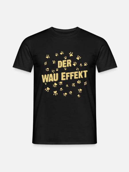 c’est l’effet WAU - T-shirt homme - noir