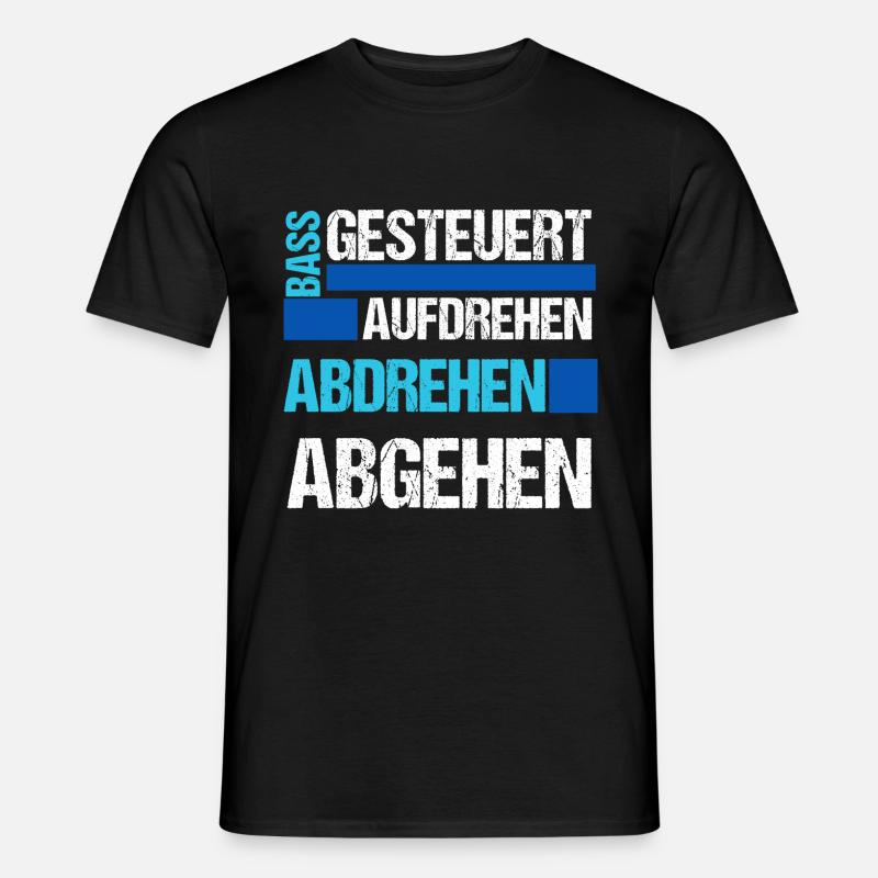 Hardstyle - Männer T-Shirt - Schwarz