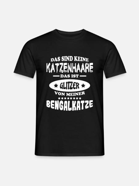 Bengal Cat - Men's T-Shirt - black