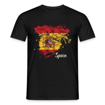 Spanien Urlaub Spanier - Männer T-Shirt - Schwarz - Vorne - AI Model Male 178 light (178cm)