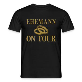 Hochzeit Ehemann Junggesellenabschied Spruch - Männer T-Shirt - Schwarz - Vorne - AI Model Male 178 light (178cm)