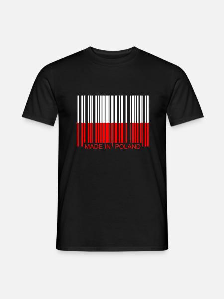 Poland Polska Polen - Männer T-Shirt - Schwarz