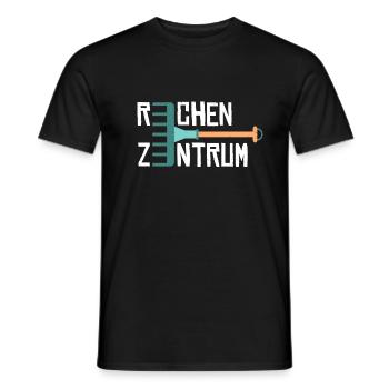 Garten Rechenzentrum - Männer T-Shirt - Schwarz - Vorne - AI Model Male 178 light (178cm)