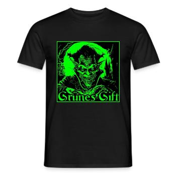 Dracula, grünes Gift - Männer T-Shirt - Schwarz - Vorne - AI Model Male 178 light (178cm)