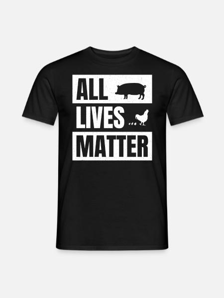 Activiste des droits des animaux activiste des droits des animaux veganisme vegan - T-shirt homme - noir
