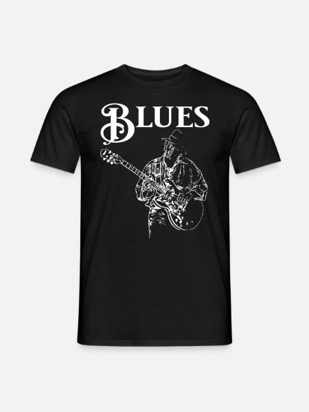 Blues Music - Men's T-Shirt - black