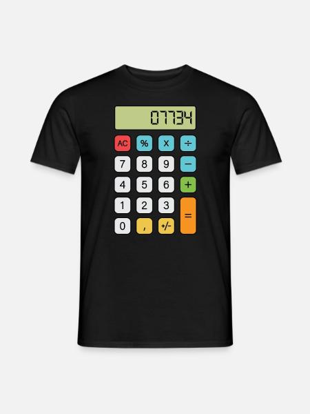 Hallo Rechner - Männer T-Shirt - Schwarz