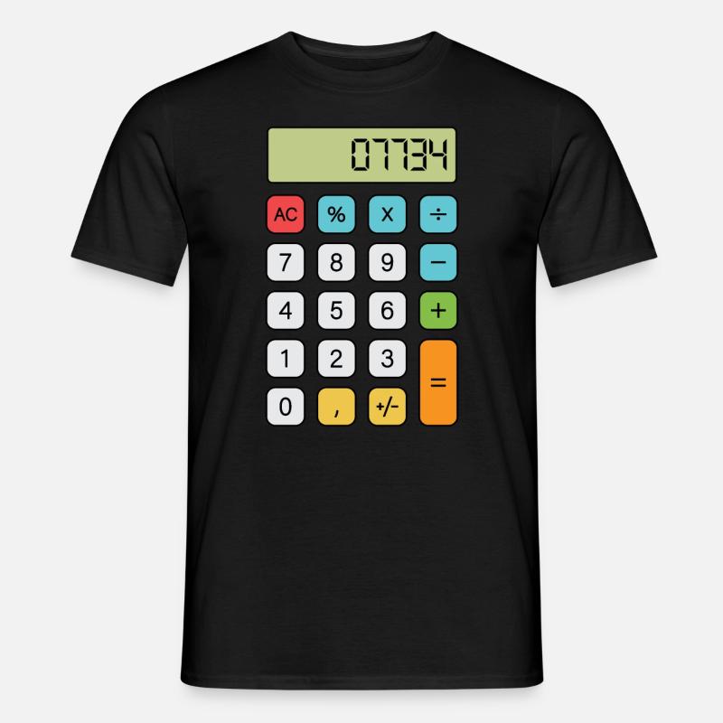 Hallo Rechner - Männer T-Shirt - Schwarz