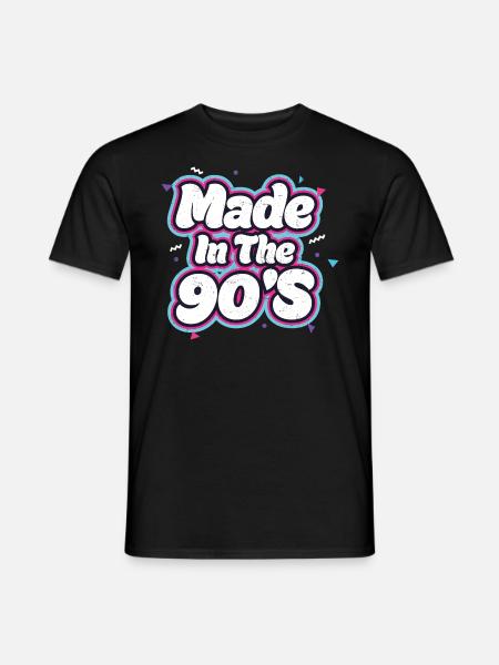 nineties - Men's T-Shirt - black