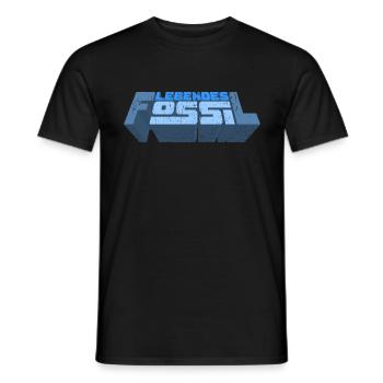Lebendes Fossil (Nr. 1 - Ossi - Edtion) - Männer T-Shirt - Schwarz - Vorne - AI Model Male 178 light (178cm)