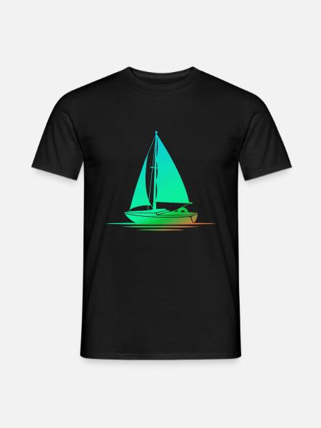 Schleier - Männer T-Shirt - Schwarz