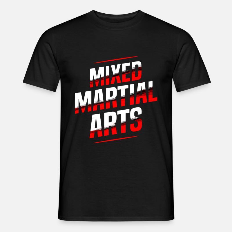 MMA / Mixed Martial Arts - Männer T-Shirt - Schwarz
