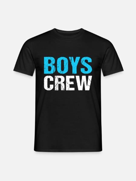 BOYS CREW Team Boys - Men's T-Shirt - black