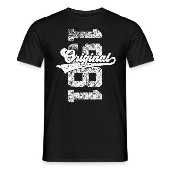 45E ANNIVERSAIRE ORIGINAL 1981 - T-shirt homme - noir - Devant - AI Model Male 178 light (178cm)
