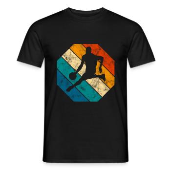 Basket basket basketteur basketteur - T-shirt homme - noir - Devant - AI Model Male 178 light (178cm)