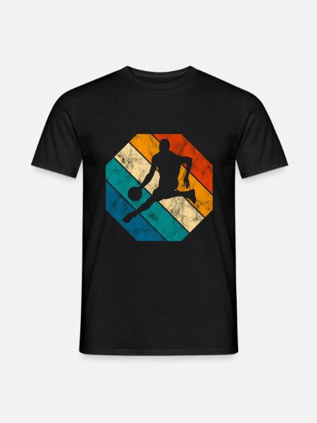 Basket basket basketteur basketteur - T-shirt homme - noir
