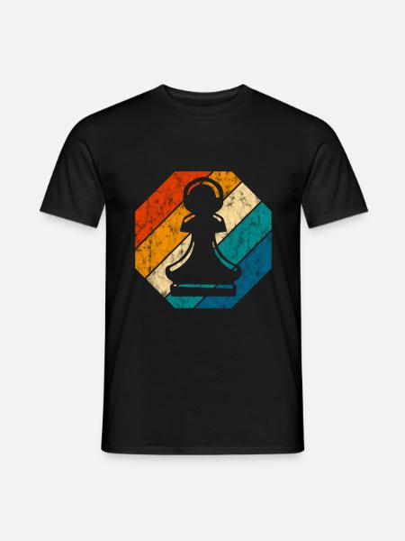 Échecs de jeu d’échecs de jeu d’échecs - T-shirt homme - noir