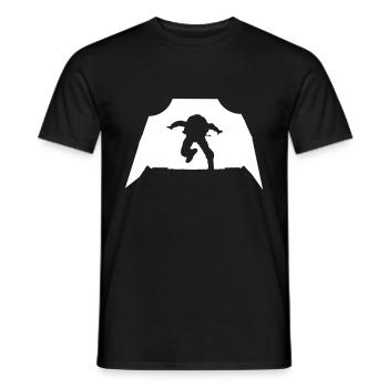 Parachutisme - Parachutisme - T-shirt homme - noir - Devant - AI Model Male 178 light (178cm)