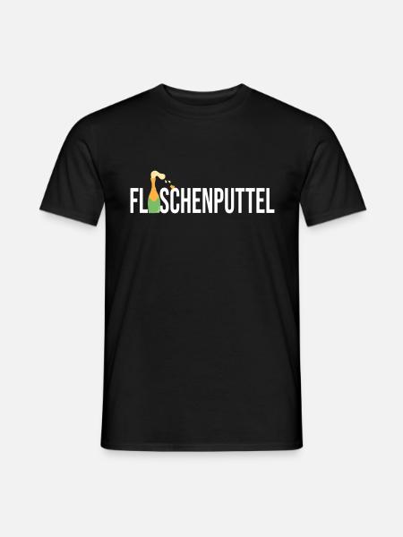 Flaschenputtel - Männer T-Shirt - Schwarz
