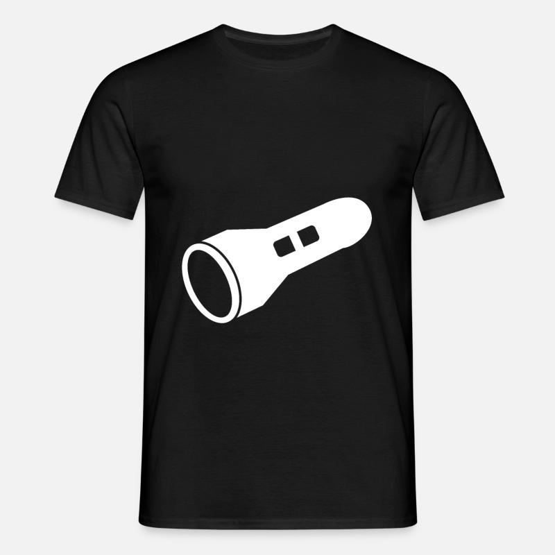 flashlight - Men's T-Shirt - black