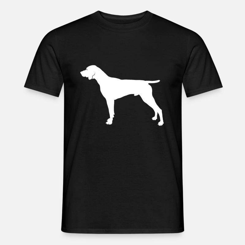 Deutsch Kurzhaar - Männer T-Shirt - Schwarz