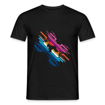 Bouvier des Flandres - T-shirt homme - noir - Devant - AI Model Male 178 light (178cm)