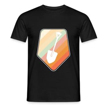 pelle - T-shirt homme - noir - Devant - AI Model Male 178 light (178cm)