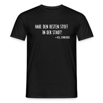 Schneider Humor Schneiderin Nähen - Männer T-Shirt - Schwarz - Vorne - AI Model Male 178 light (178cm)