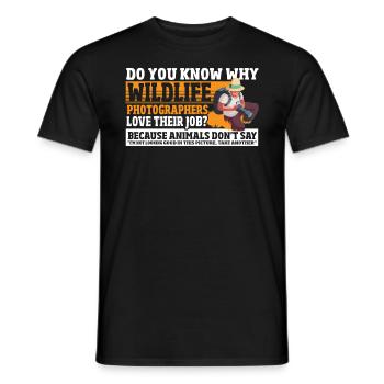 Safari-familienurlaubsgestaltung Für Eine - Männer T-Shirt - Schwarz - Vorne - AI Model Male 178 light (178cm)