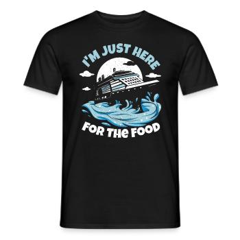 Cruise Vacation Family Excursion Design For A - Men's T-Shirt - black - Front - AI Model Male 178 light (178cm)