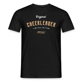 Cheerleader Limited Edition Lustiges Cheerleading - Männer T-Shirt - Schwarz - Vorne - AI Model Male 178 light (178cm)