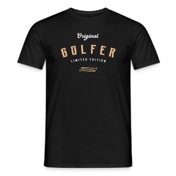 Golfer Limited Edition Lustiges Golf - Männer T-Shirt - Schwarz - Vorne - AI Model Male 178 light (178cm)
