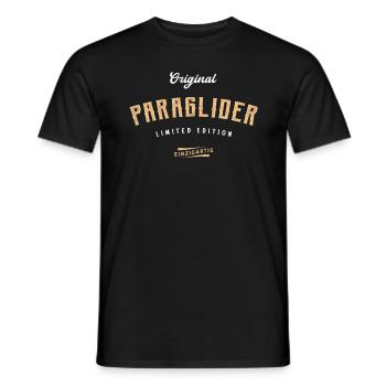 Paraglider Limited Edition Paragliden - Männer T-Shirt - Schwarz - Vorne - AI Model Male 178 light (178cm)