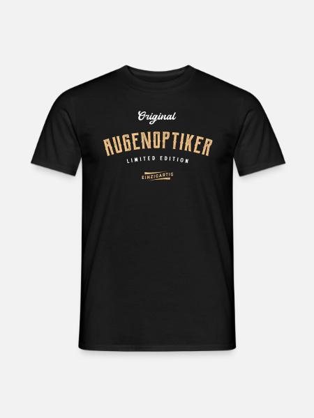Augenoptiker Limited Edition - Männer T-Shirt - Schwarz