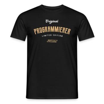 Programmierer Limited Edition - Männer T-Shirt - Schwarz - Vorne - AI Model Male 178 light (178cm)