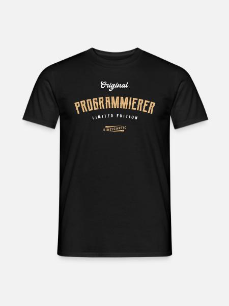Programmierer Limited Edition - Männer T-Shirt - Schwarz