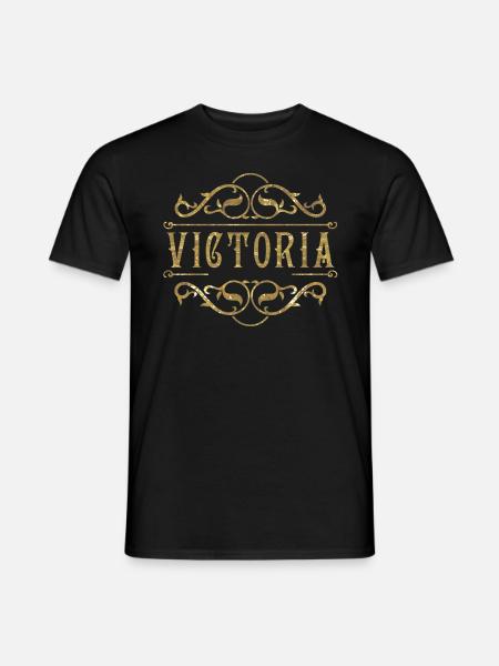 Or Victoria - T-shirt homme - noir