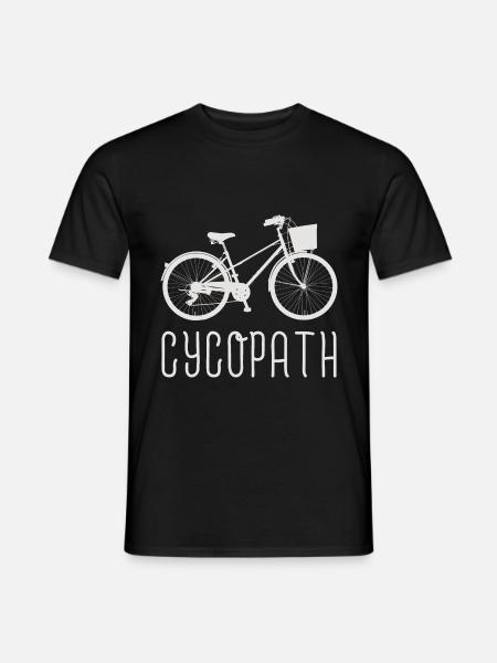 Cycopath Women's Bicycle Bicycle Cycopath - Men's T-Shirt - black