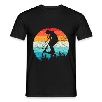 Scooter Stunt Tretroller Geschenk Kinder & Teenage - Männer T-Shirt - Schwarz - Vorne - AI Model Male 178 light (178cm)