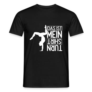 Das Ist Mein Turn Shirt Sport Trainer Sportverein - Männer T-Shirt - Schwarz - Vorne - AI Model Male 178 light (178cm)